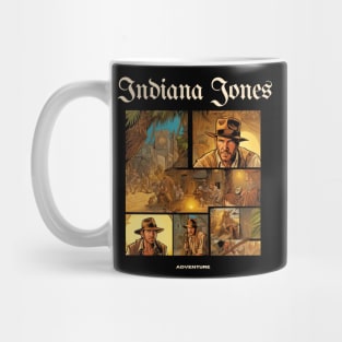 Indiana Jones victor illustration designe Mug